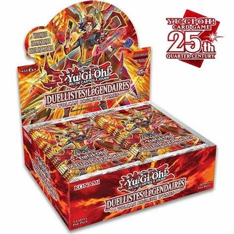 Display Volcan Brûleur D'Âmes - Édition Spéciale 25 Ans Yu-Gi-Oh!