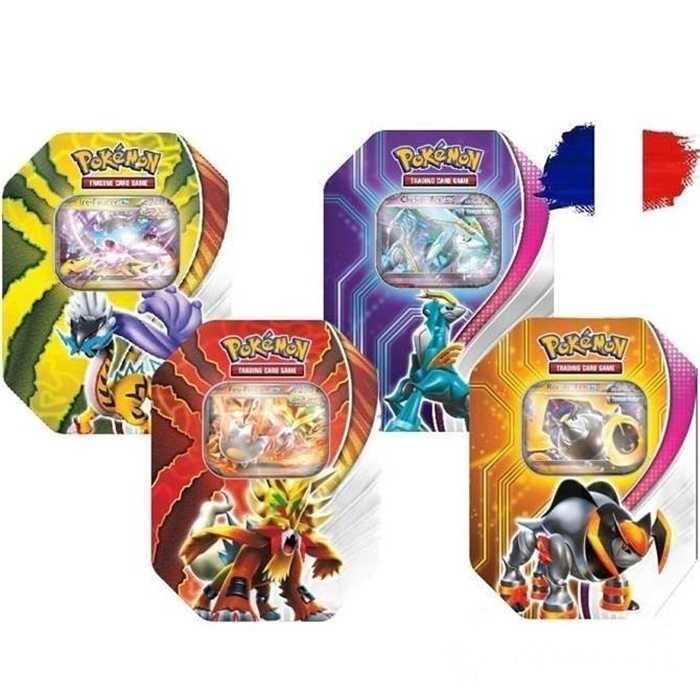 POKEBOX EX BOÎTE EN MÉTAL DE 4 BOOSTERS (FR)