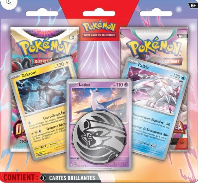 Duopack Eb11/EV2 (Zekrom/Palkia/Latios) - FRANCAIS
