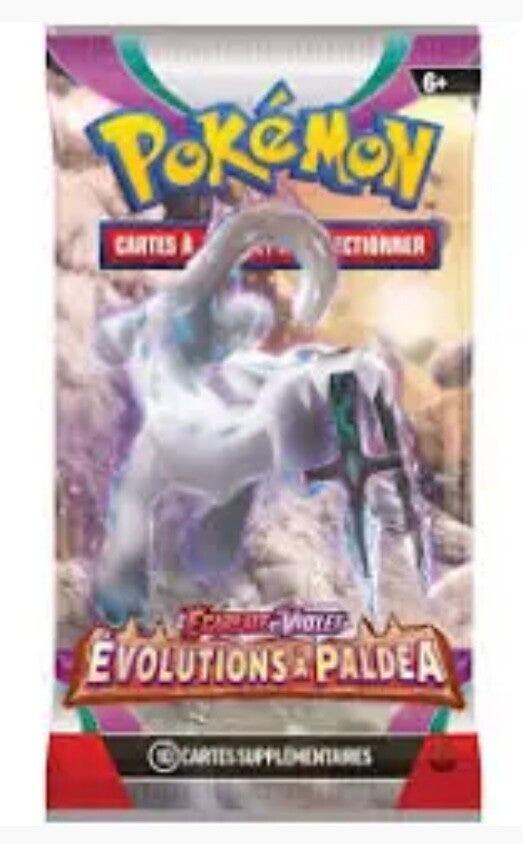 Booster pokemon évolution à paldea