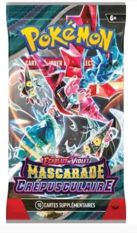 Booster pokemon mascarade crépusculaire ev6