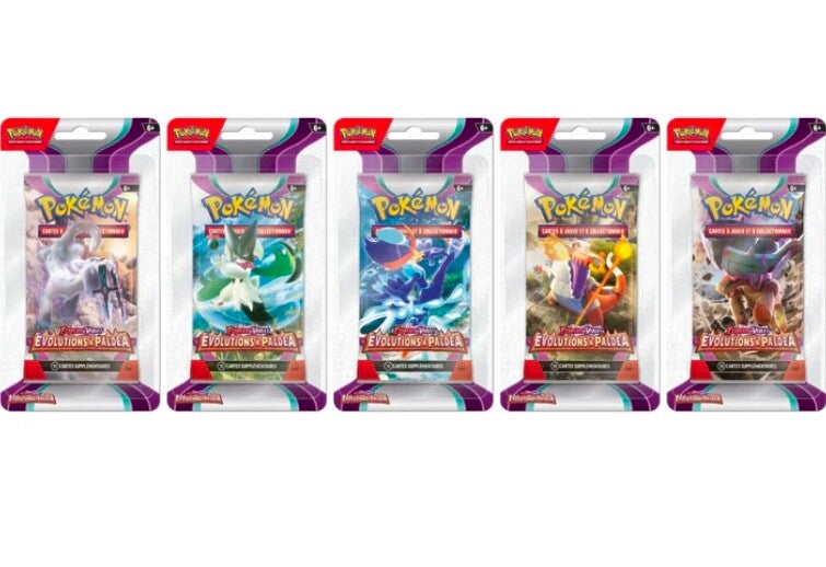 Art set EV2 - Evolutions à Paldéa - 1 BOOSTER SOUS BLISTER - FRANCAIS