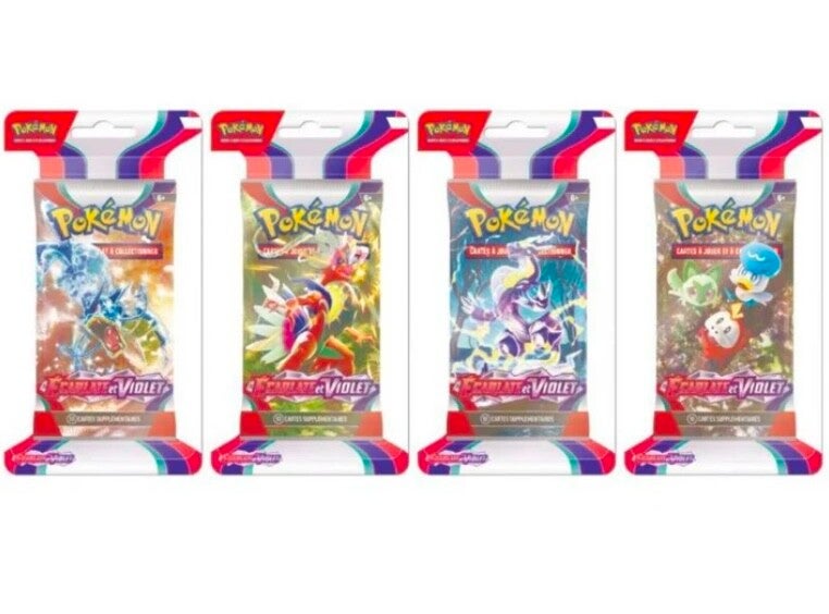 Art set EV1 - Ecarlate et Violet - 1 booster sous blister - FRANCAIS
