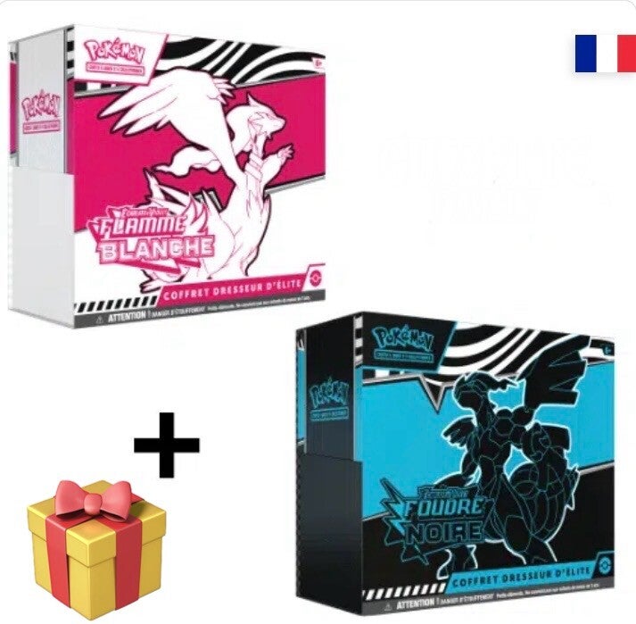 Les 2 etb FR + 1 lot goodies