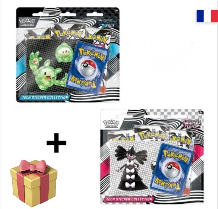 Lot de 2 tripacks ev10.5 + 2 booster multi tcg