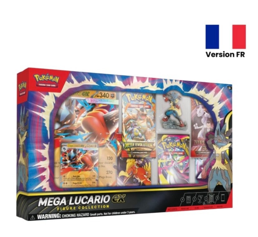 Pokémon - Coffret Collection Figurine Mega Lucario ex - ´fr